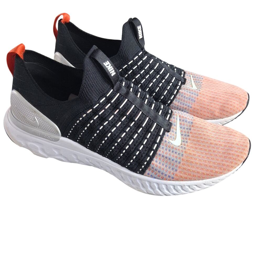 Nike React Phantom Run Flyknit 2 Men's 14 Black Multi DQ7647-001